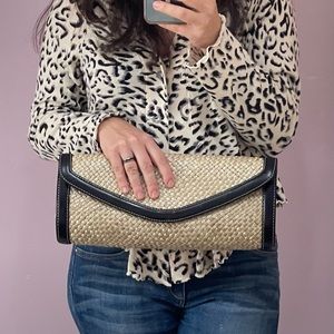 Large Pura Lopez Clutch Bag